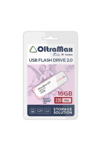USB-флешка Oltramax OM-16GB-220-розовый