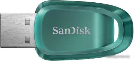 USB-флешка SanDisk CZ96 Ultra Eco 128GB USB 3.2 Blue-Green (SDCZ96-128G-G46)