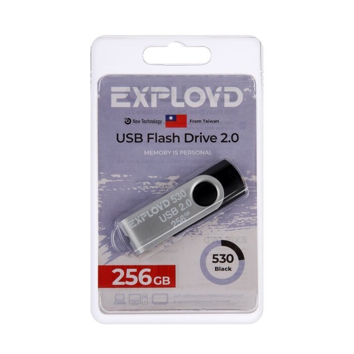 USB-флешка EXPLOYD EX-256GB-530-Black 2.0