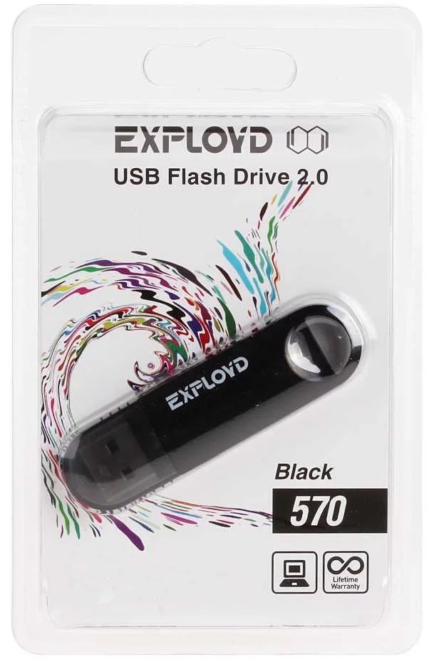 USB-флешка Exployd EX 16GB 590 Black