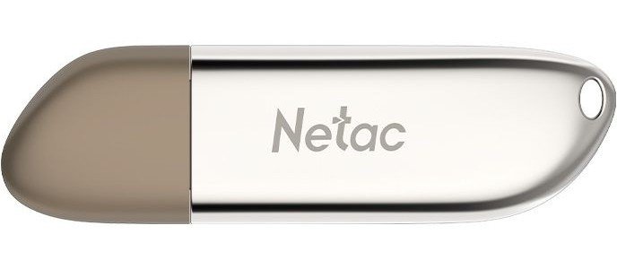 USB-флешка NETAC U352 (NT03U352N-064G-32PN) USB3.0 64GB, металлическая, с колпачком