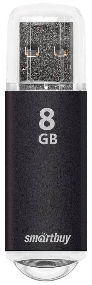 USB-флешка Smartbuy SB8GBVC-K USB Drive 8Gb V-Cut Black