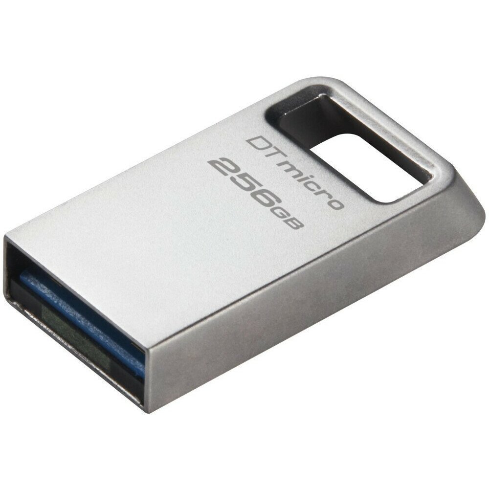 USB-флешка Kingston Micro 256GB USB3.0 серебристый (DTMC3G2/256GB)