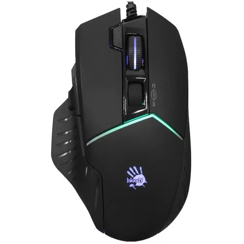 Мышь A4Tech Bloody W95 Max черный оптическая (12000dpi) USB (6but)