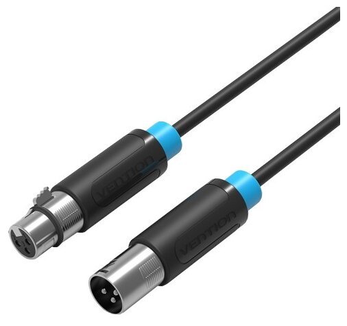 Кабель аудио Vention BBFBH XLR M/XLR F 2м