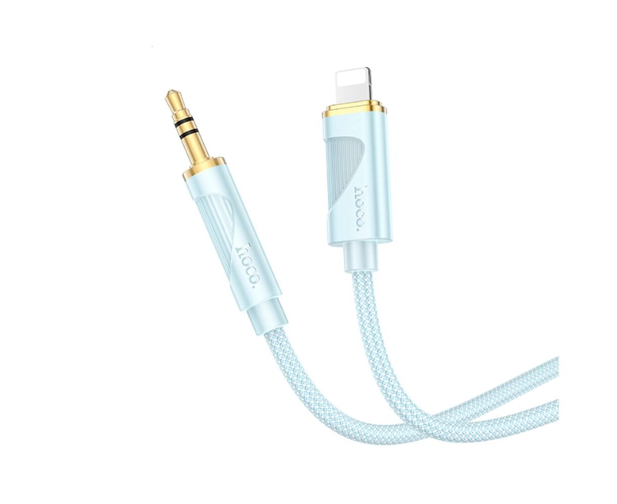 Аудио-адаптер HOCO UPA30 Friend digital audio conversion cable iP (серый)
