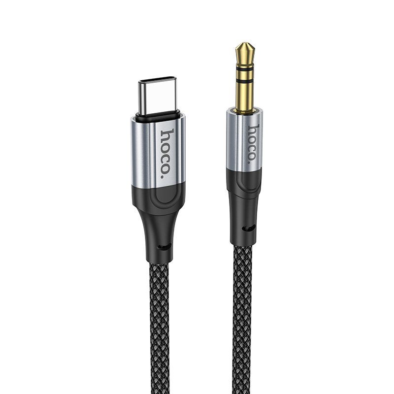 Аудио-адаптер HOCO UPA26 Fresh digital audio conversion cable Type-C (черный)