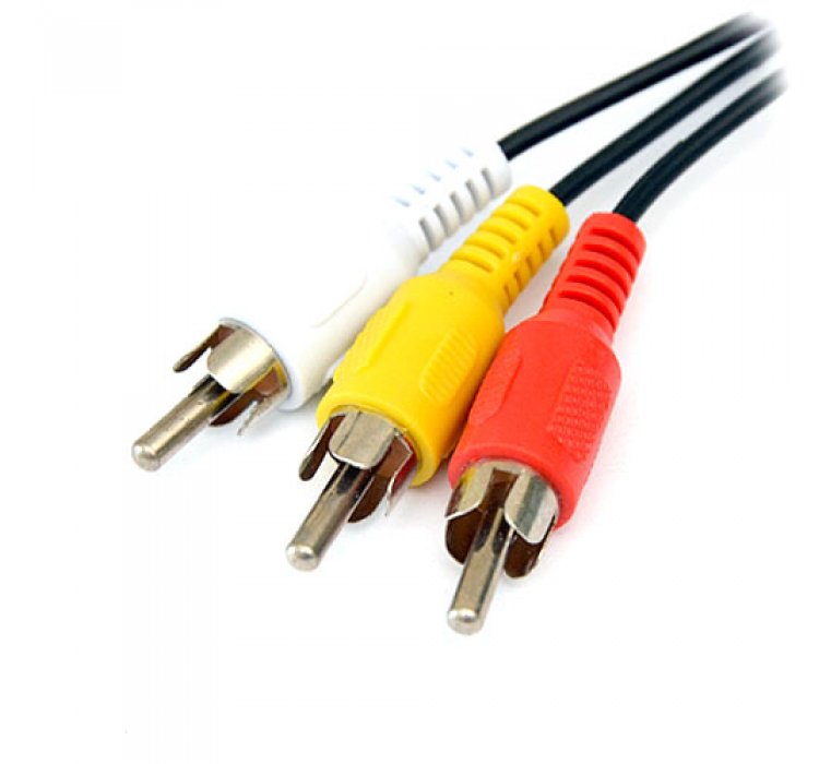 Кабель DeTech  3RCA> 3RCA 2м