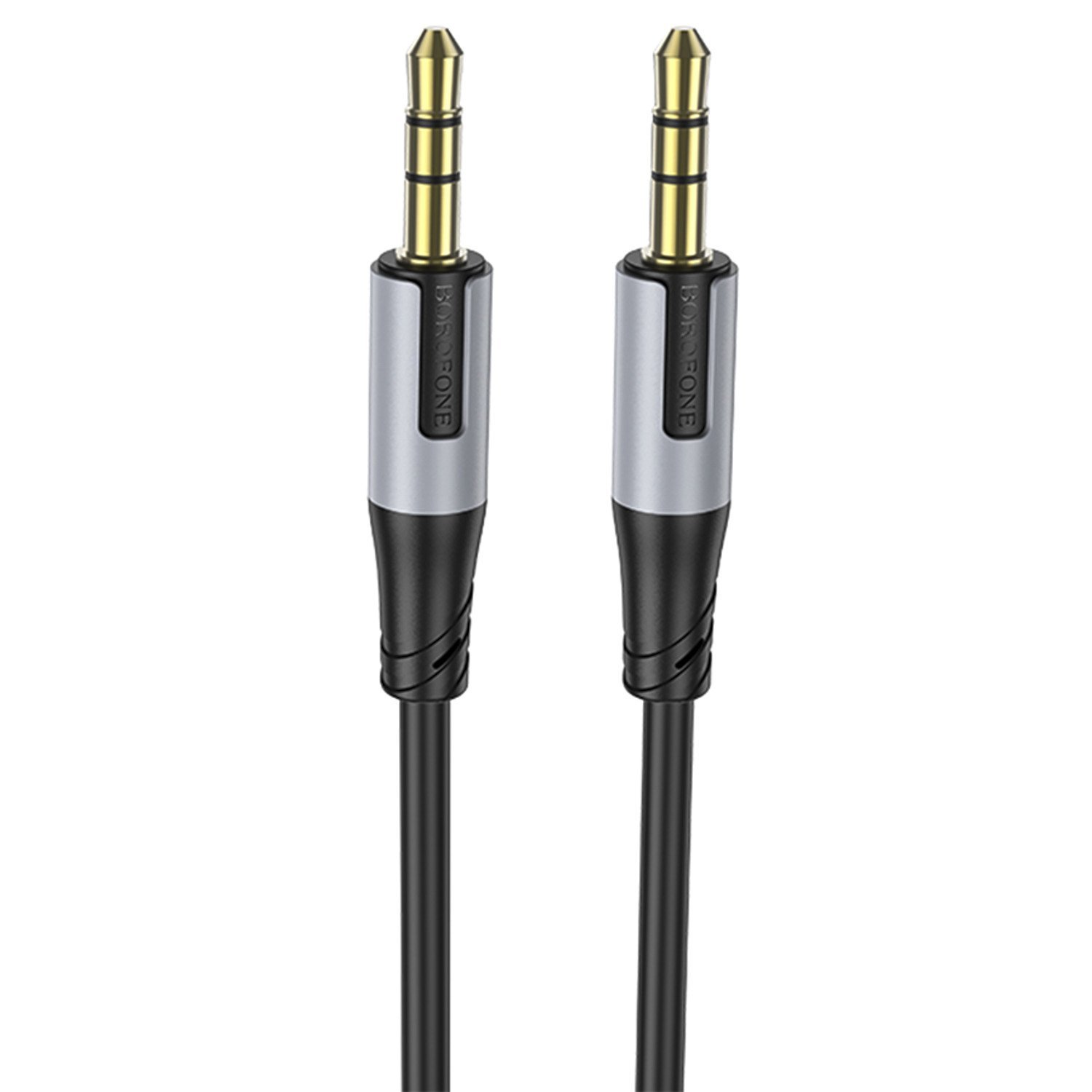 Кабель AUX (папа-папа) Borofone BL19 Creator 100см   (black) (225495)