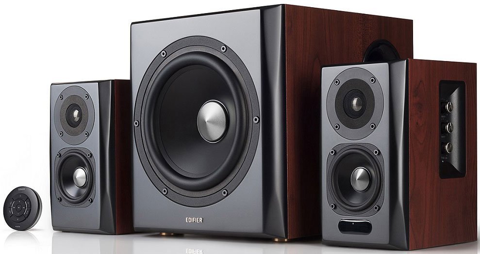 Акустическая система 2.1 Edifier S350DB brown