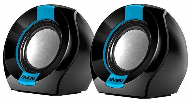 Акустическая система 2.0 SVEN 150 черный/синий