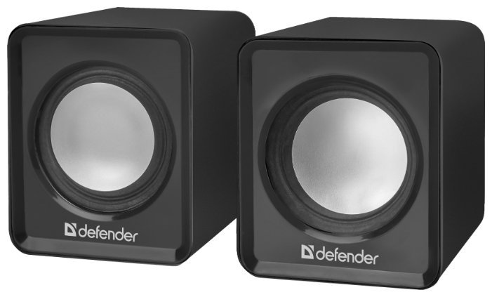 Акустическая система 2.0 DEFENDER SPK 22 черный, 4 Вт, питание от USB 65503