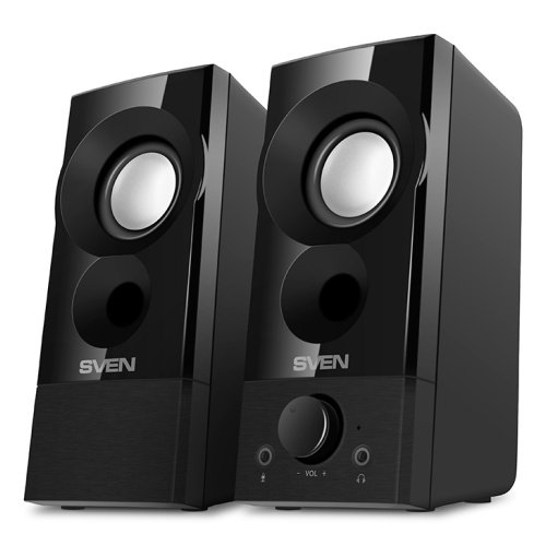 Акустическая система 2.0 SVEN 357 мощность 2x3 Вт(RMS) чёрный