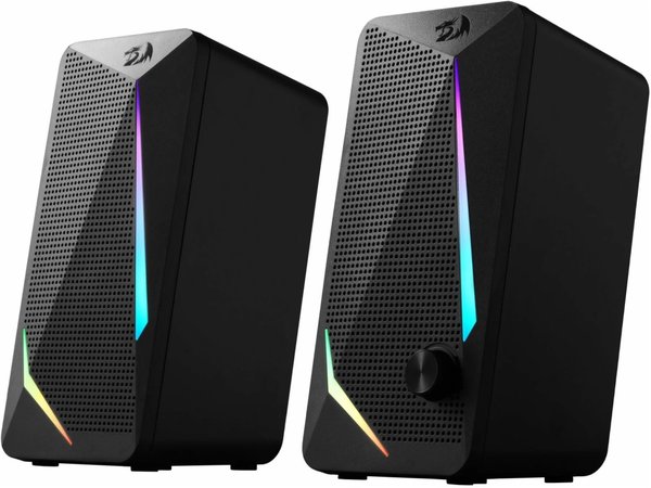 Акустическая система 2.0 Redragon Waltz черн,6 Вт,RGB,USB+3.5 jack 78144