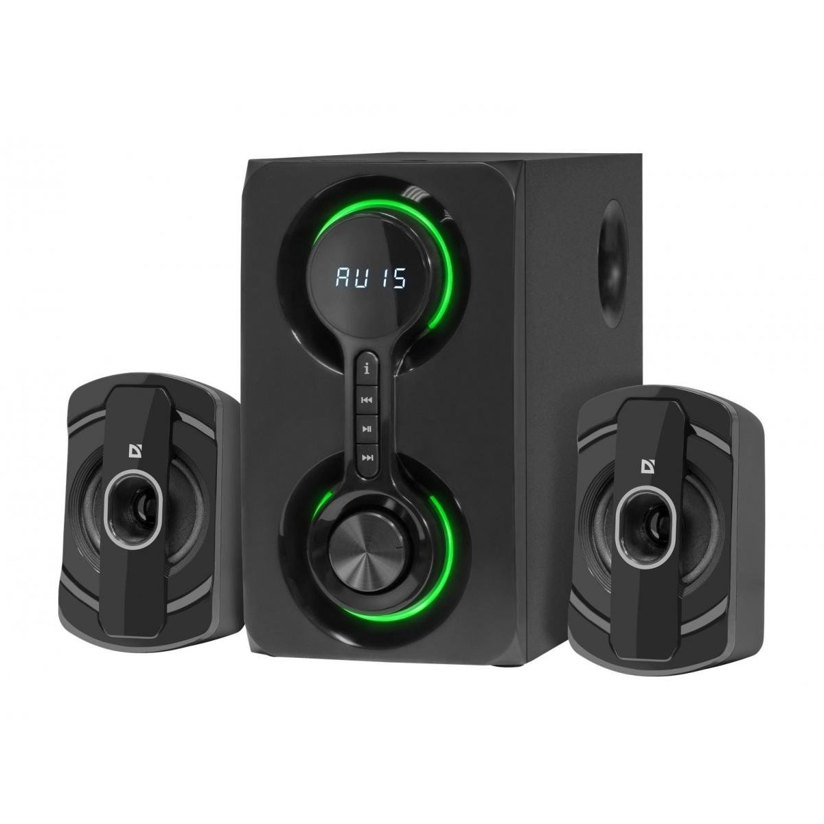 Акустическая система 2.1 DEFENDER Eclipse 40Вт, BT/FM/MP3/SD/USB/AUX/RC (65593)