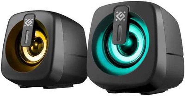Акустическая система 2.0  DEFENDER J1 6Вт, подсветка, питание от USB (65961)