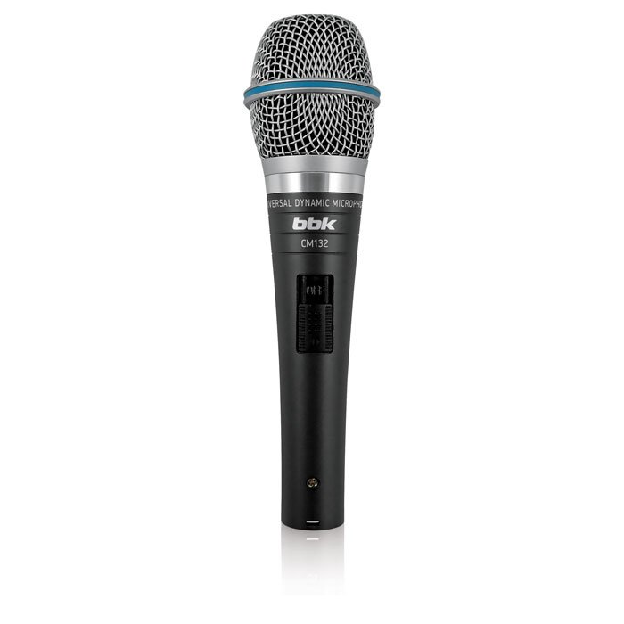 Микрофон проводной BBK CM132 5м темно-серый