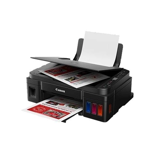 МФУ CANON G3410 СНПЧ, принтер/сканер/копир, A4, печать термическая струйная цветная, 4-цветная, 8.8 изобр./мин ч/б, 5 изобр./мин цветн., 4800x1200 dpi