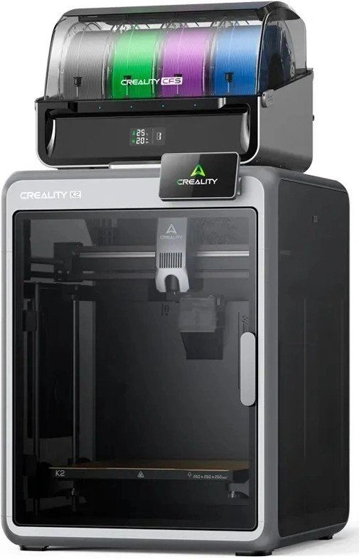 Принтер 3D Creality K 2 Combo 260x260x260мм ABS/PLA/PETG/Flex/Carbon/TPU 50мкм