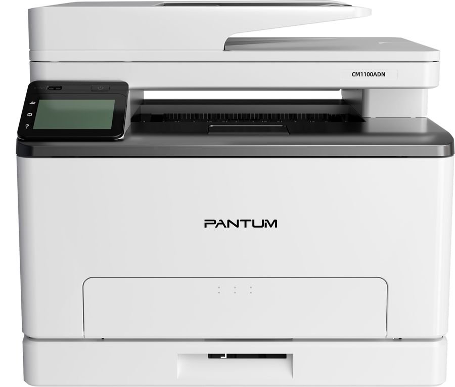 МФУ лазерное Pantum CM1100ADN цветное, P/C/S, A4, 18 стр/мин, 1200x600 dpi, 1 GB RAM, Duplex, ADF50, tray 250 pages, USB, LAN, стартовый 1000/700