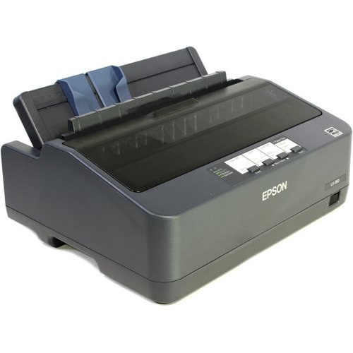 Принтер EPSON LX-350, черно-белая матричная / A4 / USB, LPT,COM