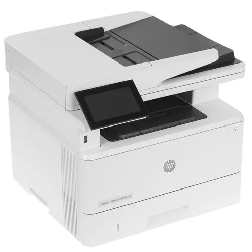 HP МФУ лазерный LaserJet Enterprise M430f (A4, принтер/копир/сканер/факс, 1200dpi, 38ppm, 2Gb, DADF50, Duplex, Lan, USB) (3PZ55A)