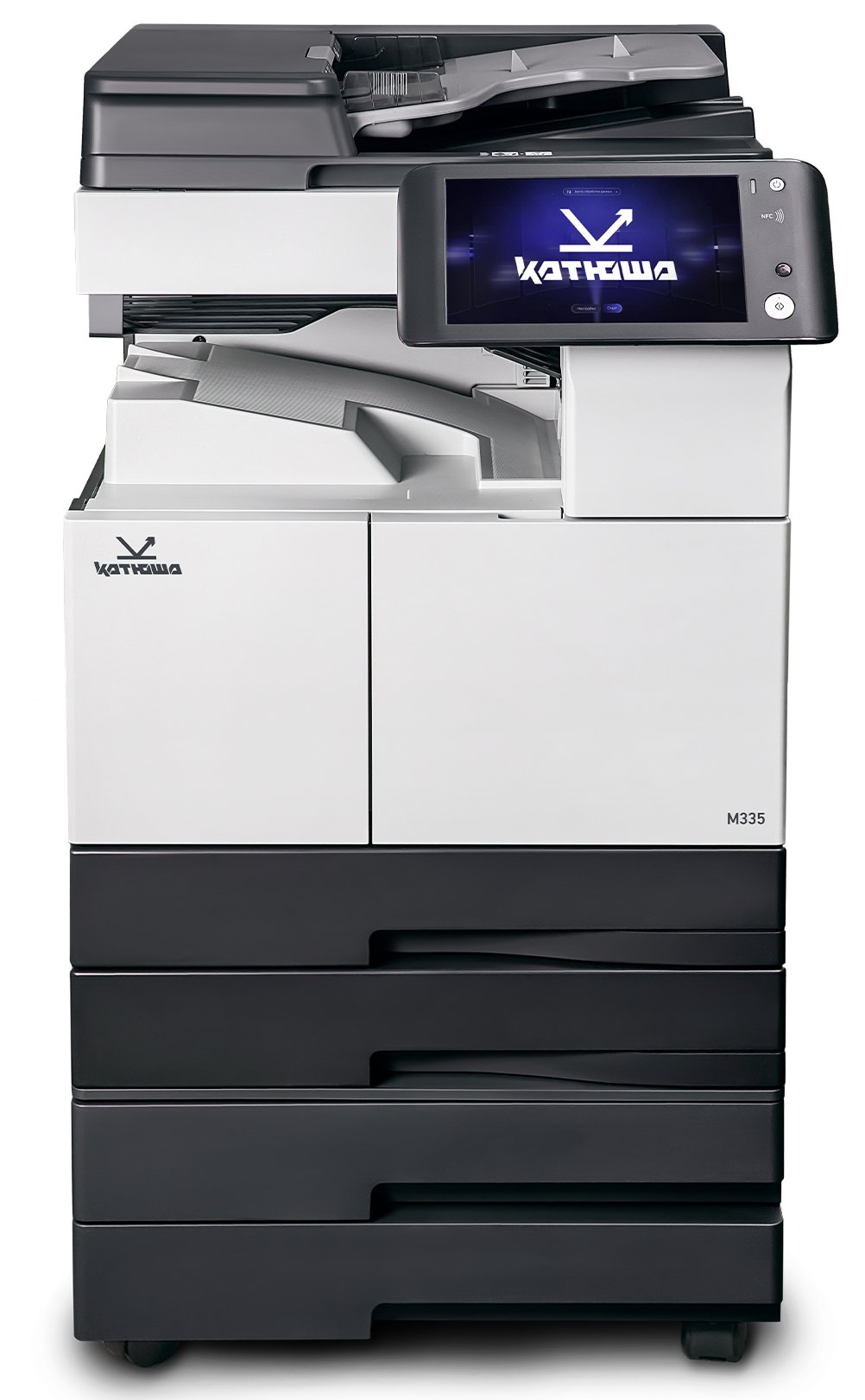 МФУ Катюша M335-pp А3, 35стр/мин Ч/Б А4, 1200dpi, 1,2ГГц, 2ГБ, USB, 10.1" панель, Wi-Fi (опция)
