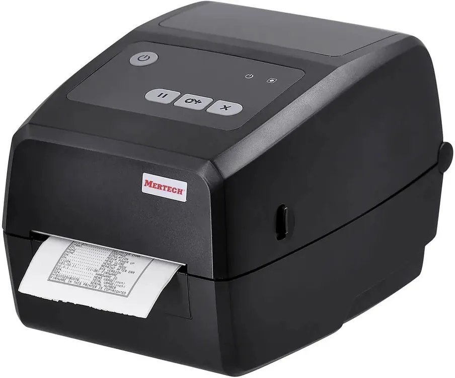 Термопринтер Mertech TLP4H (1026) 300dpi 101мм/с/USB/RS232/Eth для печ.этик черный