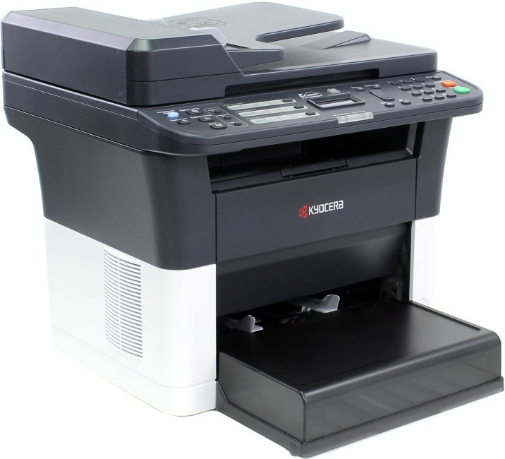 МФУ Kyocera FS-1125MFP, принтер/сканер/копир/факс, A4, печать лазерная черно-белая, двусторонняя, 25 стр/мин ч/б, 1800x600 dpi, подача: 251 лист., вывод: 100 лист., память: 64 Мб, Ethernet RJ-45