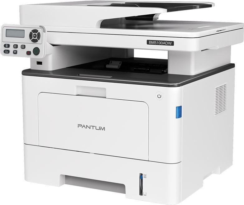 Pantum BM5100ADW МФУ лазерное с дуплексным автоподатчиком, (А4, копир/принтер/сканер, 40 стр/мин, 1200 × 1200 dpi, 512Мб RAM, 1.2 ГГц, PCL/PS, лоток 2