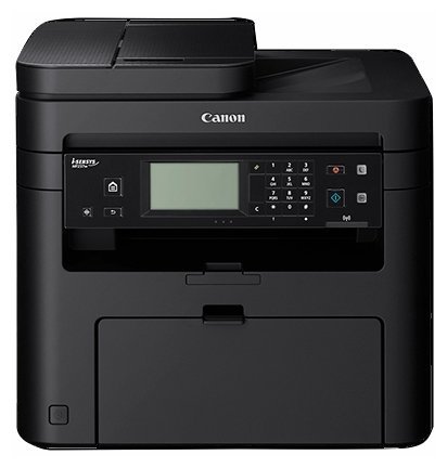 МФУ CANON MF237w (1418C121/1418C105), Wi-Fi, A4, лазерная ч.б., факс, 23 стр/мин ч/б, 1200x1200 dpi, подача: 250 лист., вывод: 100 лист., память: 256 Мб, Ethernet RJ-45, USB, ЖК-панель