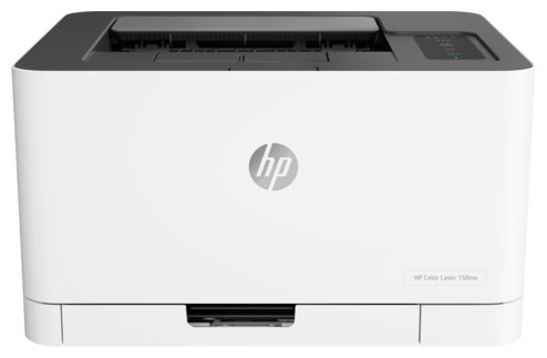 Принтер HP Color Laser 150nw Printer (A4,600x600dpi, (18(4)ppm, 64Mb, USB 2.0/Wi-Fi/Eth10/100,AirPrint, HP Smart,1tray 150, 1y warr, cartridges 700b &500cmy pages in box,repl.SL-C430W )