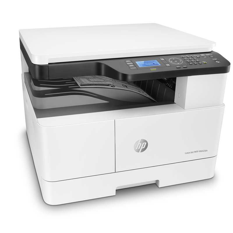 МФУ лазерный HP LaserJet Pro M442dn (8AF71A) белый/черный