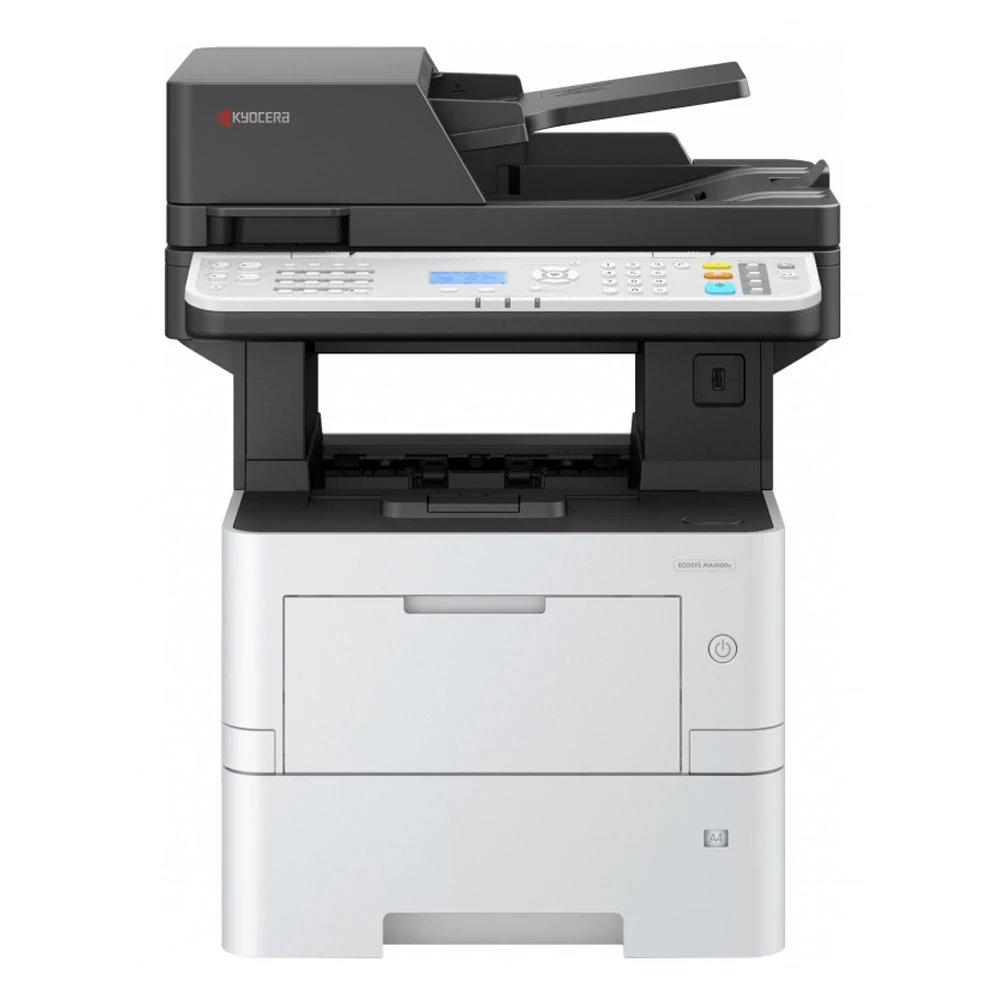 МФУ Kyocera Ecosys MA4500x (110C133AX0) P/C/S, ч/б, A4, 45стр/мин, 1Гб, USB 2.0, Network, л/500л, Duplex, DADF
