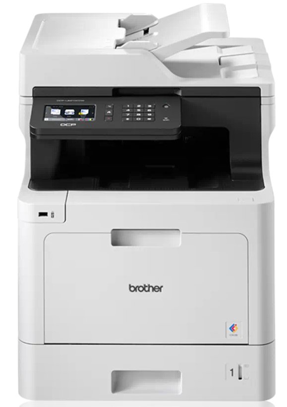 МФУ лазерное Brother DCP-L8410CDW (DCPL8410CDWRF1) A4/цвет/31стр/дуплекс/АПД 50/Ethernet/WiFi/экран 9,3см