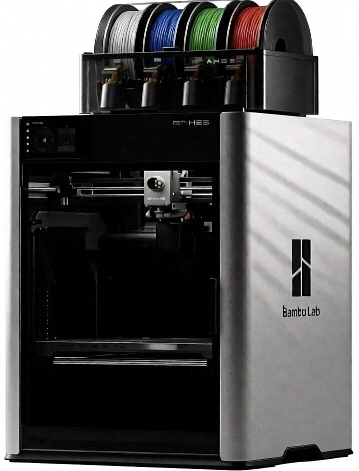 Принтер 3D Bambu Lab H2S AMS-Combo 340x320x340мм ABS/PLA/PETG/ASA/Carbon/Glassfiber/TPU 20мкм