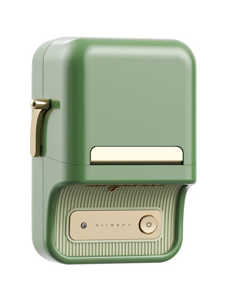 Термопринтер Niimbot B21 Pro pine green (1747186) 300dpi 60мм/с/USB/BT для печ.этик. зеленый