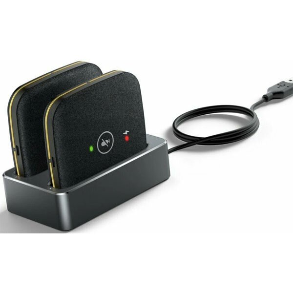 Спикерфон Yealink CPW65-DECT-DUO черный