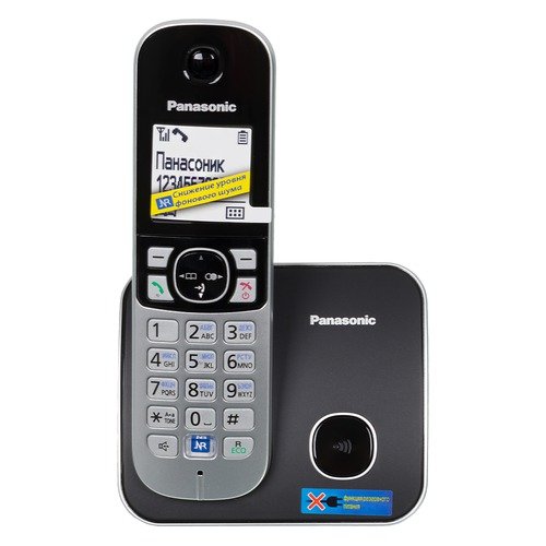 Радиотелефон Dect Panasonic KX-TG6811RUB черный