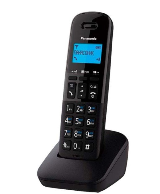 Телефон цифровой PANASONIC KX-TGB610RUB