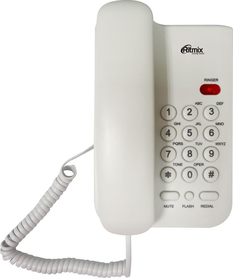Телефон RITMIX RT-311 white