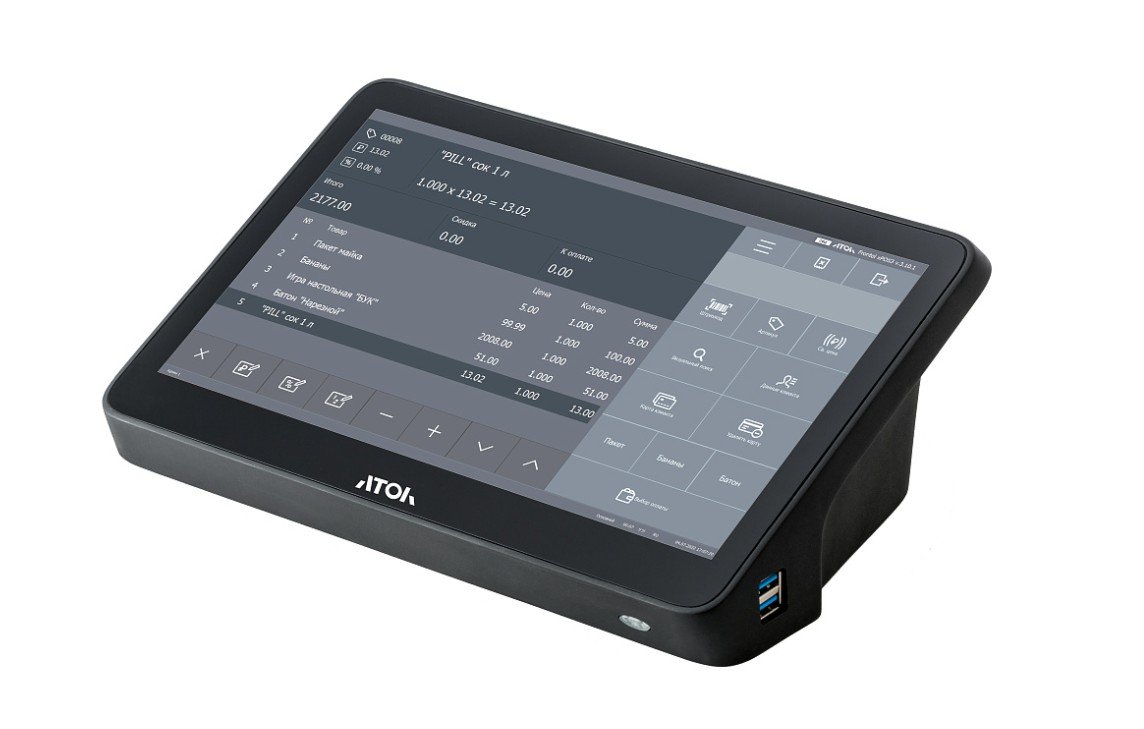 ПОС-компьютер Атол 62655 Optima 7 Lite черный