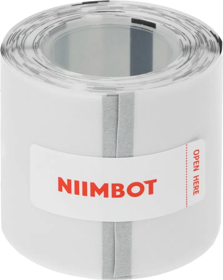 Термоэтикетки Niimbot 1747504 сег 40x30мм самоклей Niimbot B1/B21/B3S 230шт/рул прозрачный