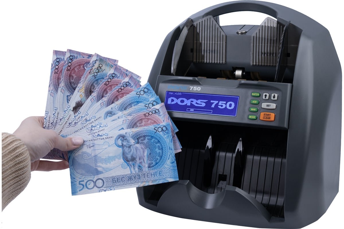 Счетчик банкнот Dors 750 RUS3 SYS-052632 мультивалютный
