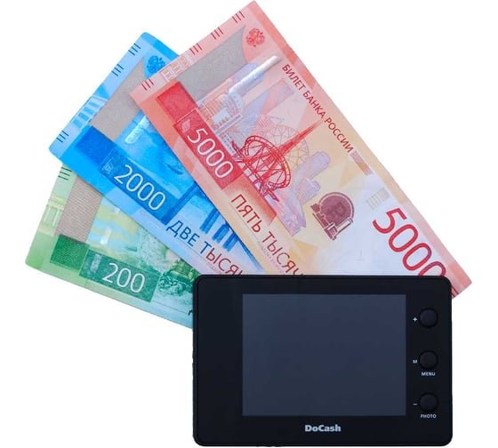 Детектор банкнот DoCash Micro IR/UV просмотровый АКБ (8401)