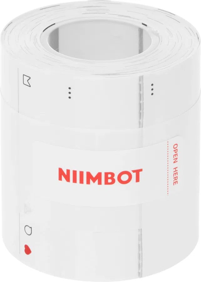 Термоэтикетки Niimbot Colorful SNS (1747103) сег 54x67мм самоклей Niimbot B21 Pro 120шт/рул белый