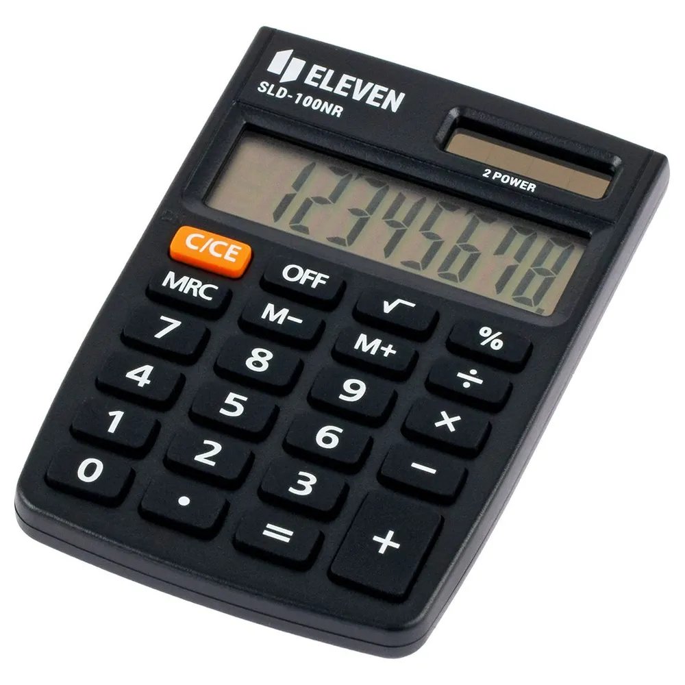 Калькулятор ELEVEN SLD-100NR черный