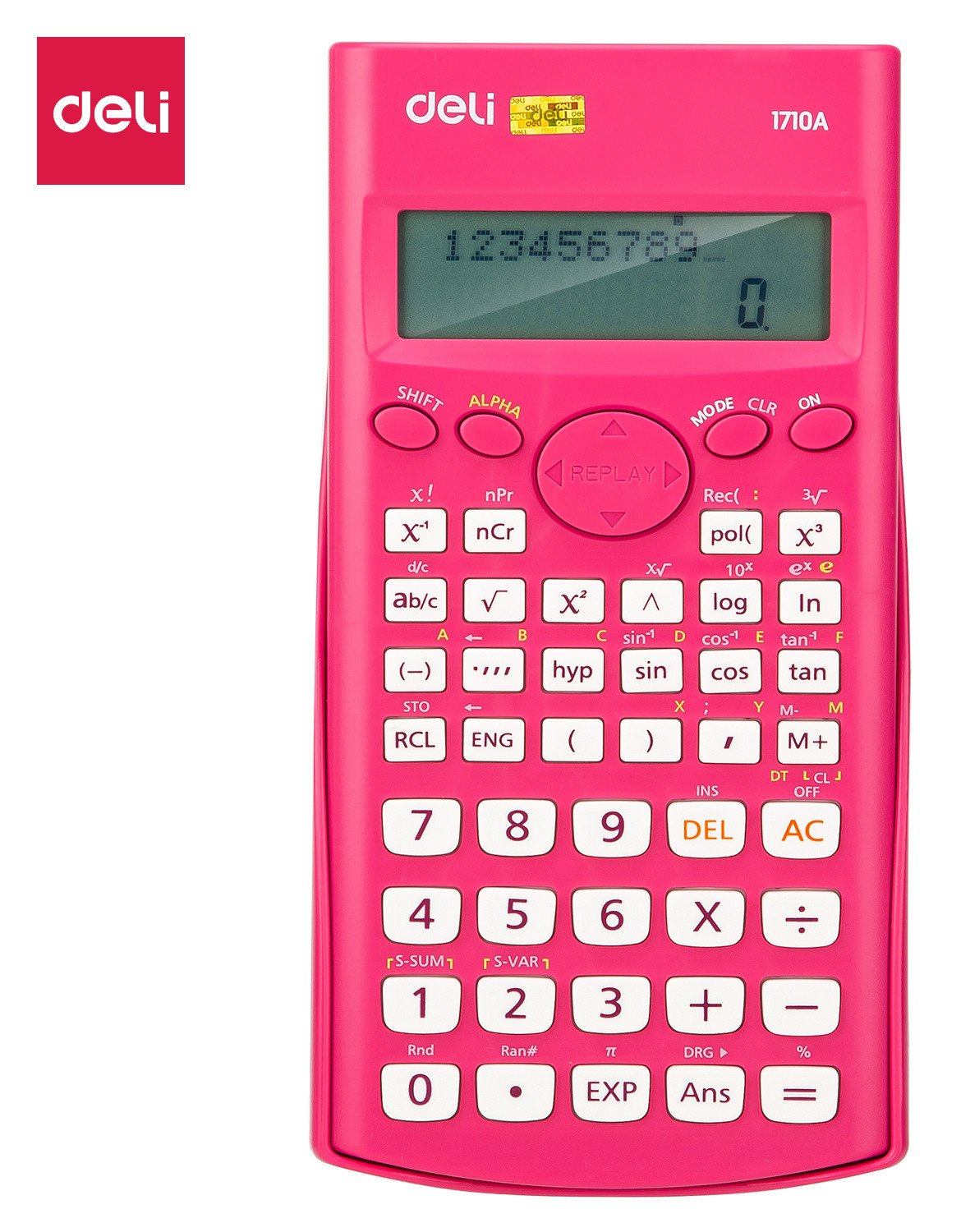 Калькулятор научный Deli E1710A/RED красный