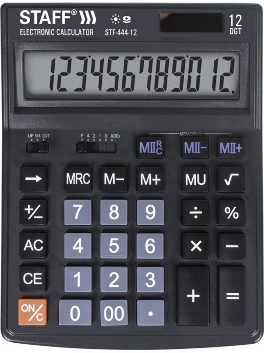 Калькулятор настольный STAFF STF-444-12