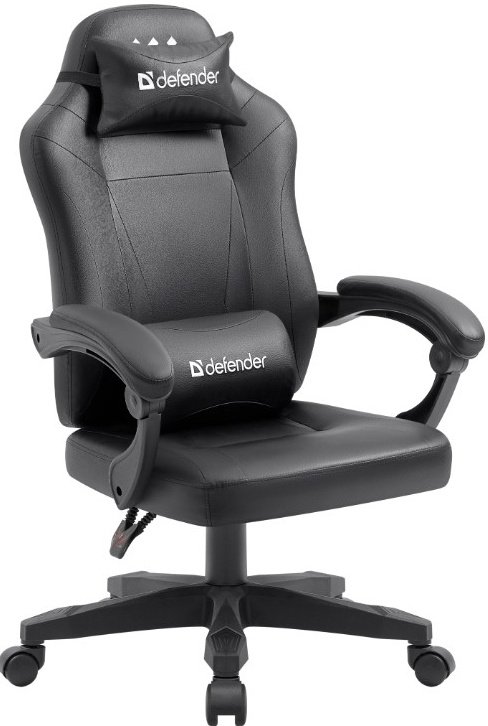 Игровое кресло DEFENDER Master Black 64472